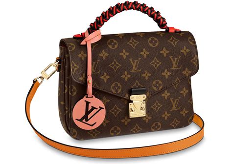 louis vuitton red canvas gold tone josephine|louis vuitton monogram bag.